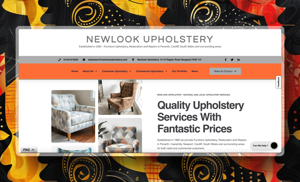 newlook upholstery website